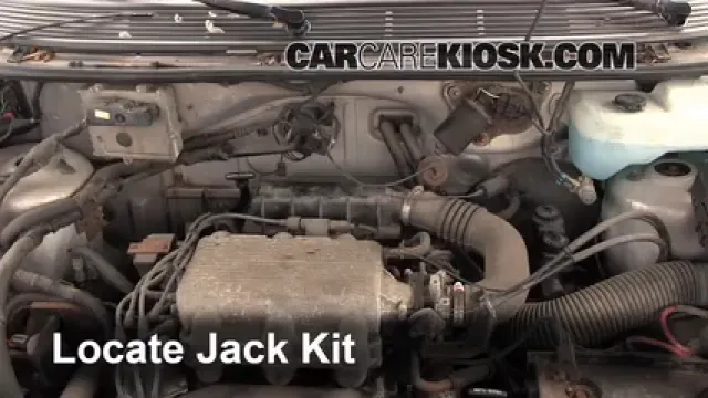1994 Dodge Caravan 3.0L V6 Neumáticos y ruedas Cambiar un neumático pinchado